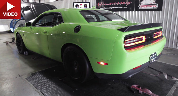  HPE850 Challenger Hellcat Puts Down 742 WHP On Dyno