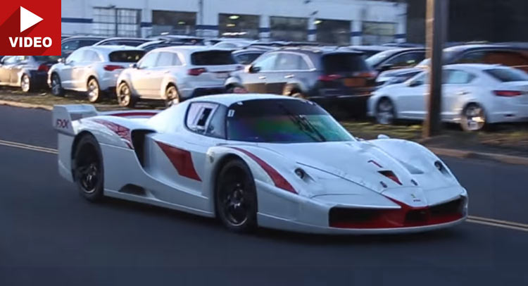  Ferrari FXX EVO On The Road Is A Sight To Behold