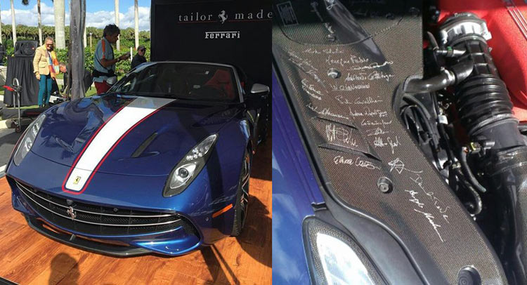  First Limited Edition Ferrari F60 America Delivered In Florida