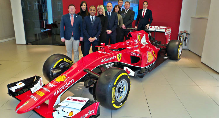 Ferrari Dealership Named World’s Best, Gets 2015 F1 Car