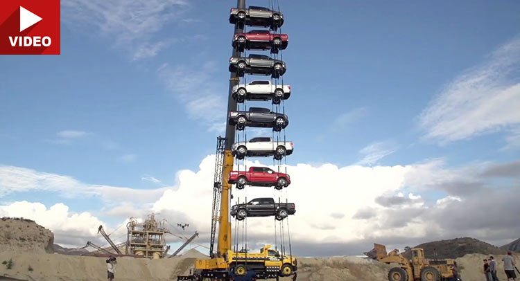  Here’s How Ford Pulled Off The World’s Biggest Super Duty Stunt