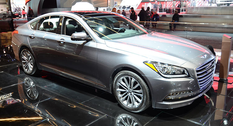  Hyundai Genesis Masks Itself Under The Genesis G80 Moniker At Detroit