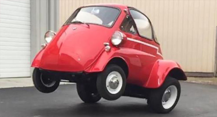  Corvair-Powered, Wheelie-Loving Isetta For Sale [w/Video]