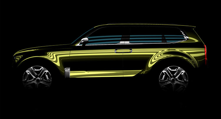  Kia’s Detroit Motor Show Concept Hints At Large Premium SUV