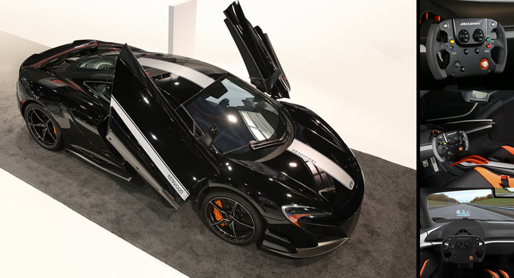  McLaren Goes Minimalistic With 675LT JVCKENWOOD CES Concept