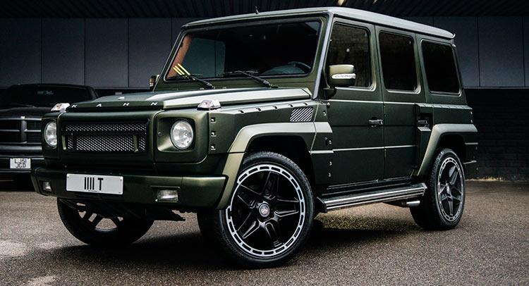 Mercedes G Wagen By Kahn Is A One Off And It S For Sale Carscoops