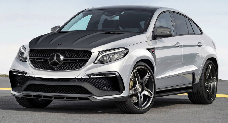  Mercedes GLE Coupe Aggressively Suited Up By TopCar