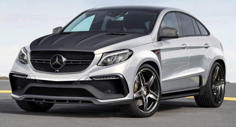 Mercedes GLE Coupe Aggressively Suited Up By TopCar