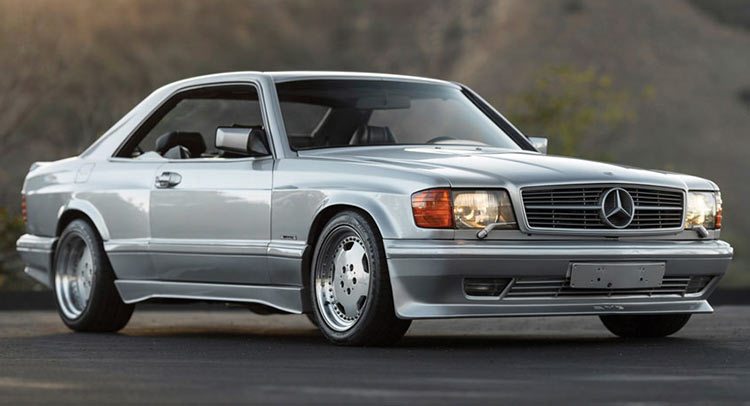  Ultra-Rare Mercedes 560 SEC AMG Wide Body 6.0 Up Is A Steal