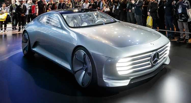  Mercedes’ IAA Concept Shown At CES With New Tech