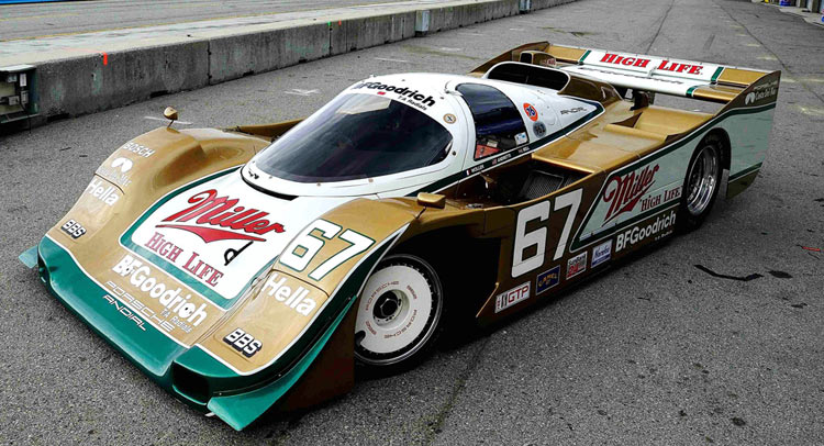  Daytona 24 Winning Porsche 962 Crossing Auction Block
