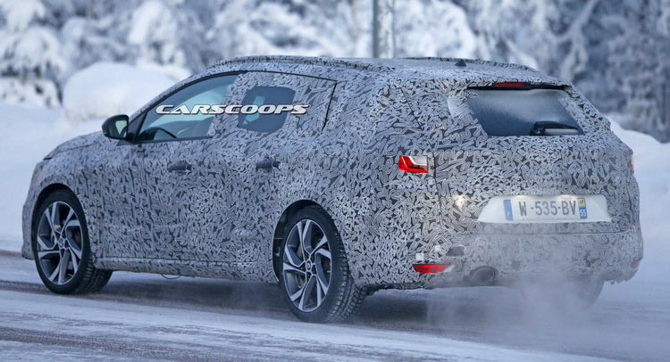  2017 Renault Megane Sport Tourer Spied Testing For The First Time