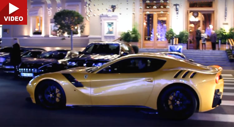 Ferrari F12tdf Takes Over The Streets Of Monaco
