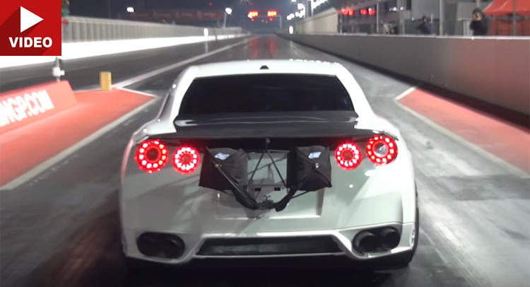  This World-Beating Nissan GT-R Just Set A 7.44 Second Quarter Mile