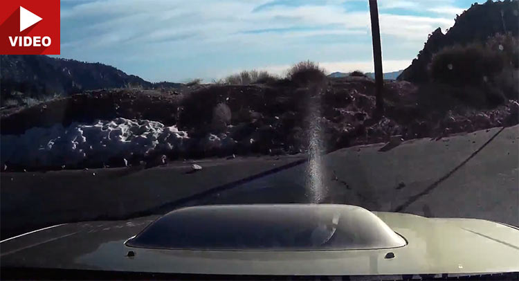 Subaru Driver Flipping Over The Side Of A Mountain Will Make You Sweat
