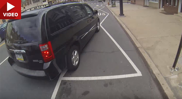  Cyclist Enrages Funeral Home Driver After Kicking Parking Cone [NSFW]