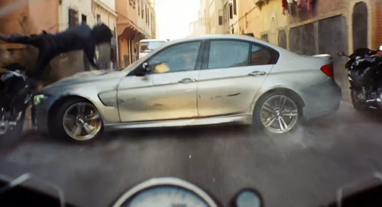BMW M3 Stunt Cars Trashed In Mission Impossible Still Run