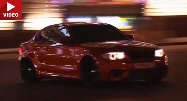 Russians Cause Mayhem In Drifting BMW 1M