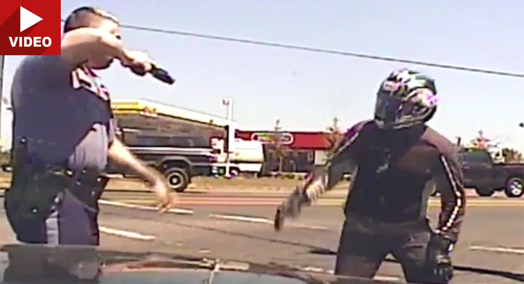 Motorcyclists Awarded $180,000 After Being Kicked In Chest By Cop