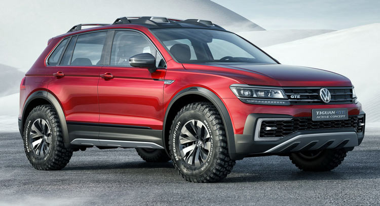  VW Tiguan GTE Active Concept Gives PHEV A Tougher Look