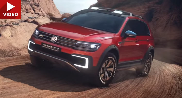 See VW’s Latest Tiguan GTE Active Concept In Motion
