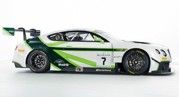 Bentley Sending Two Continental GT3s To Bathurst, Unveils 2016 Livery