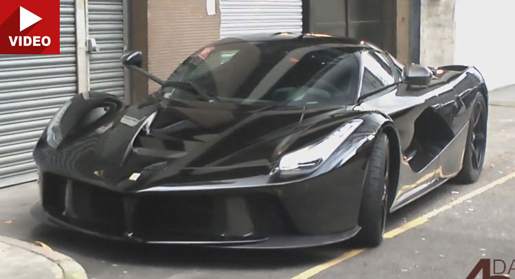  Murdered Out LaFerrari Goes On A London Cruise