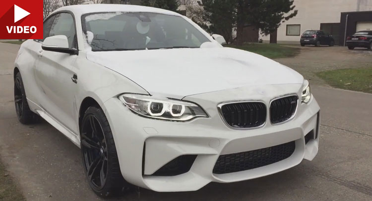  Owner Takes Delivery Of New BMW M2 In Alpine White