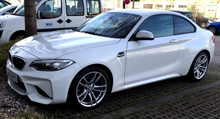  Our Best Look Yet At An Alpine White BMW M2