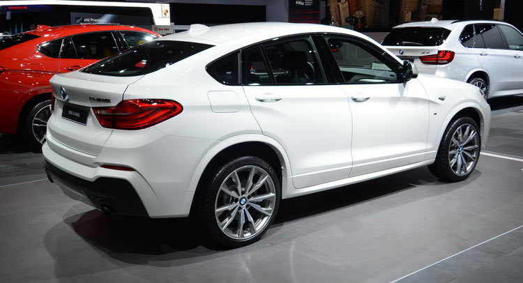  BMW X4 M40i Flexes 360 PS Straight Six In Detroit