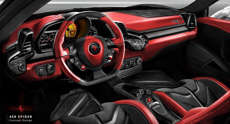  Carlex Design Ready To Mutate The Interior Of This 458 Spider