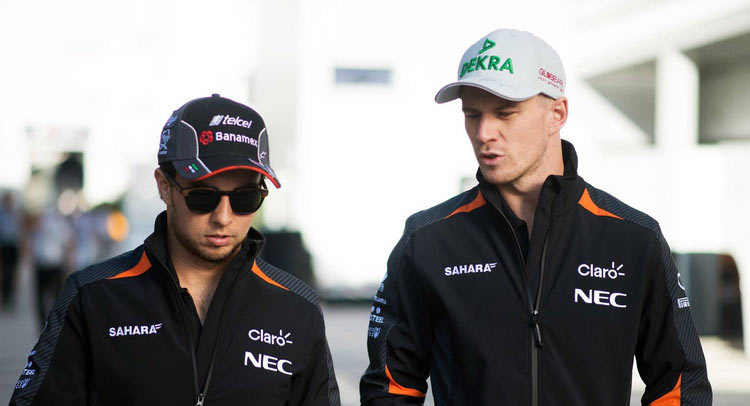  Sergio Perez Thinks His Force India Teammate, Nico Hulkenberg, Is A Top 3 Talent