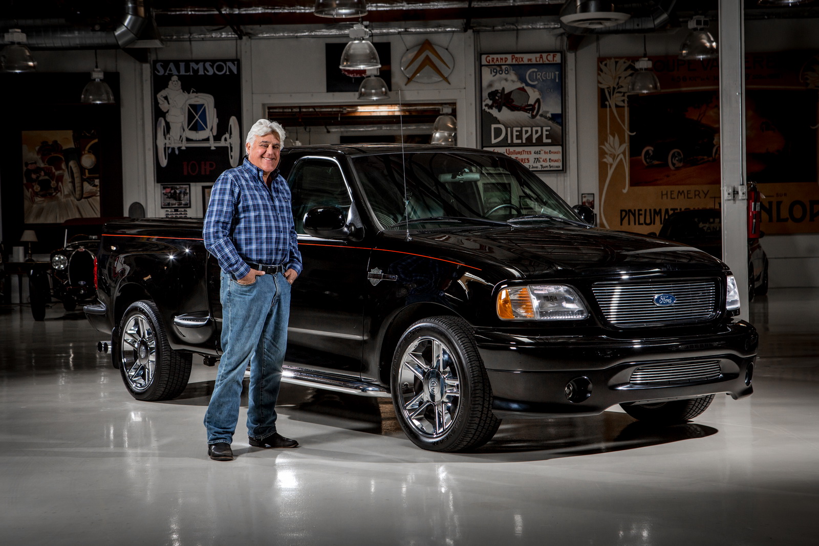 Jay Leno Auctions Off First Ford F-150 Harley Davidson Edition For