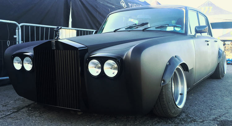 Yes, This Is A Rolls-Royce Silver Shadow Drift Car