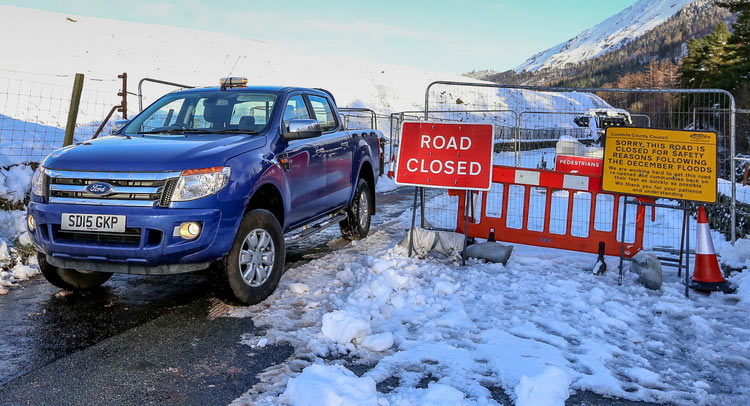  Ford Rangers Sent Off To Fight Northern England’s Flood Problem