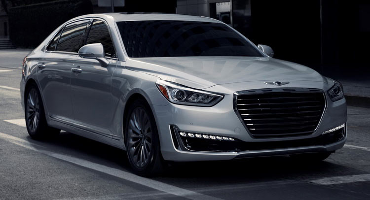  Hyundai Shines Light On Genesis G90 In Detroit [70 Pics & Video]