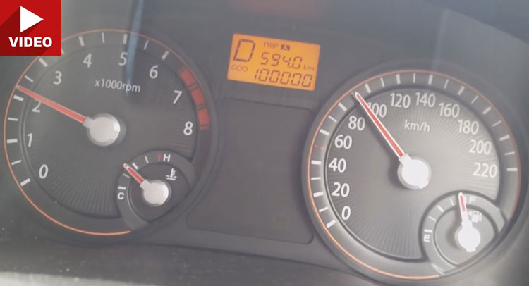  Someone Got Overly Excited Hitting 100,000 Km In A Kia – NSFW