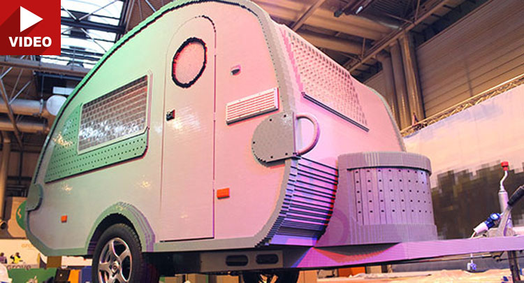  Full-Sized Functional Lego Caravan Is For Your Inner Child