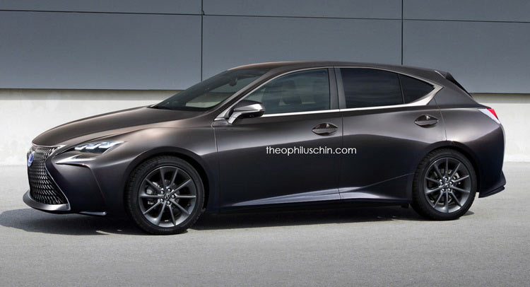  2018 Lexus CT Rendered With LF-FC And NX Styling Cues