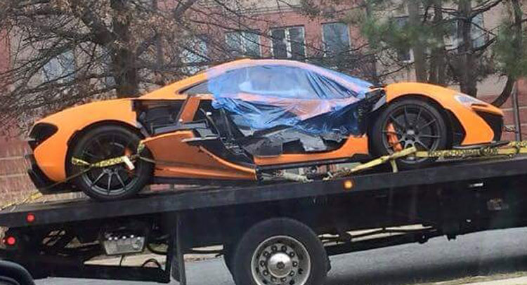  Another One Bites The Dust! McLaren P1 Crashed In D.C.