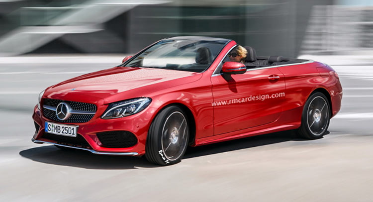  New Mercedes C-Class Cabriolet And C43 AMG Set For Geneva Reveals