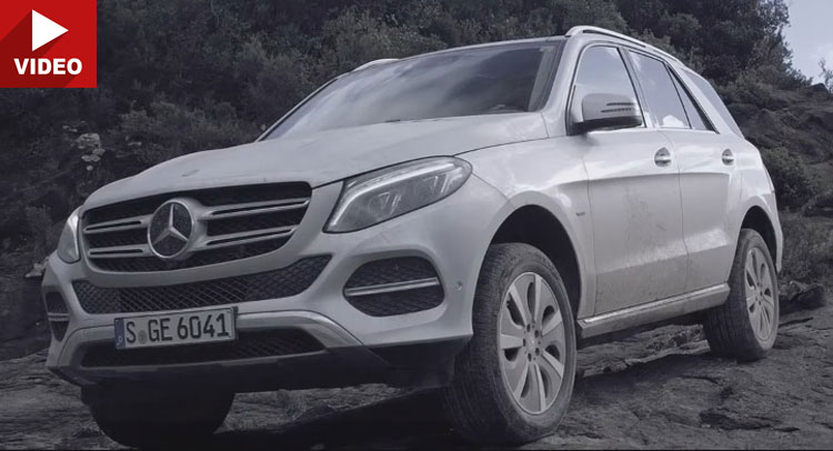  Mercedes-Benz GLE Not Scared To Go Off-Roading