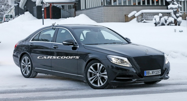 Facelifted Mercedes S-Class Spied: More Tech And Semi-Autonomous Abilities On The Way