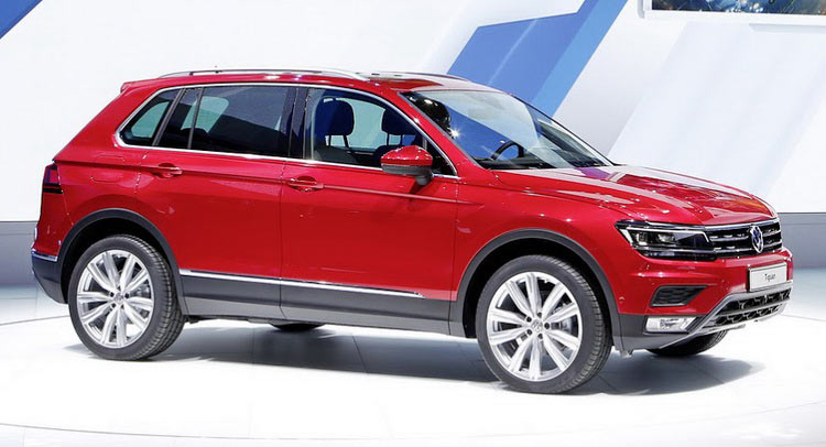 VW To Reveal New Plug-In Hybrid Tiguan In Detroit