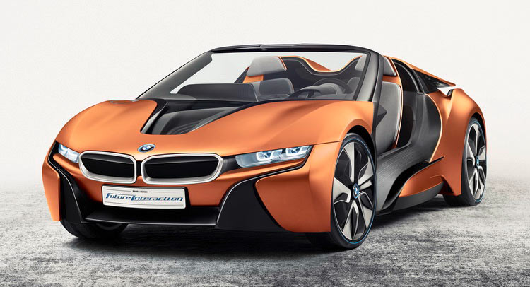 BMW i Vision Future Interaction Is A Roofless, Doorless i8 With Fancy Screens Inside