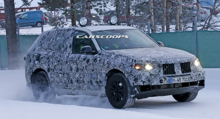 BMW Begins Testing Next X5 With Mule Based On New Lightweight Platform