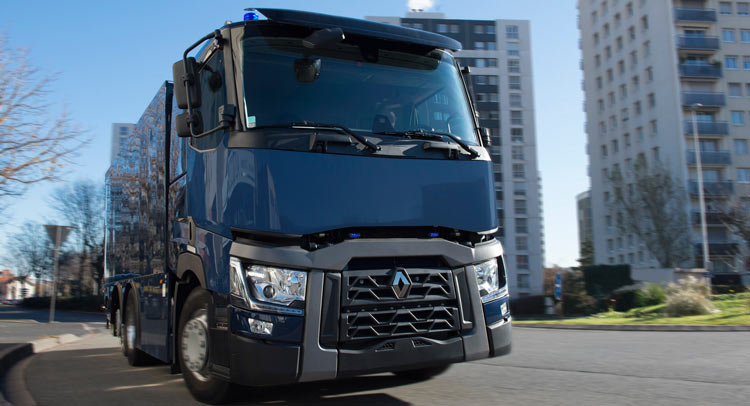  Bank Of France Takes Delivery Of Armored 6×2 Renault Trucks
