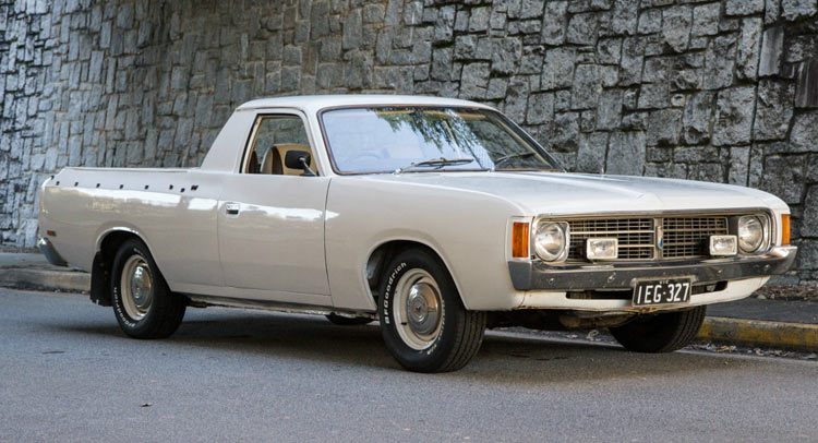  1975 Chrysler Valiant RHD Australian Ute For Sale In the USA