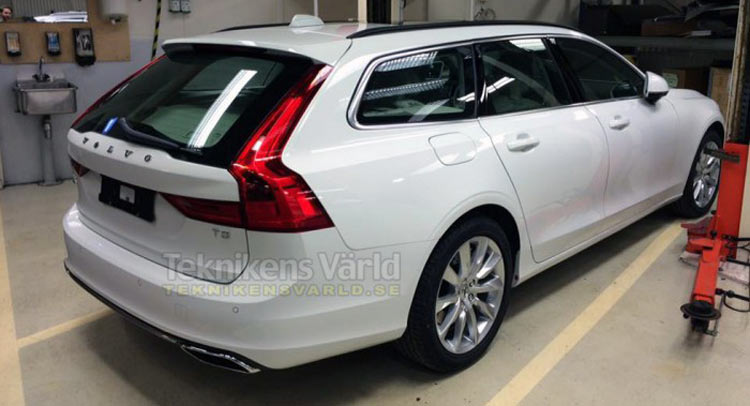 Volvo V90 Leaks Ahead Of Upcoming Reveal At Geneva
