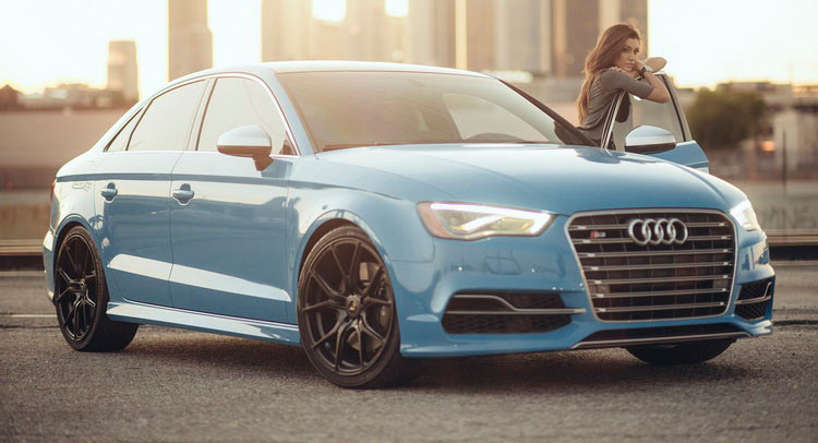  This Riviera Blue S3 Sedan Already Has A Girlfriend